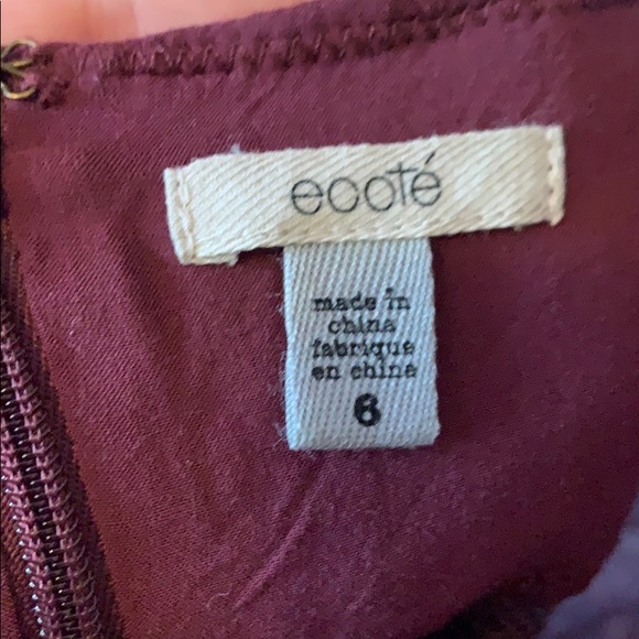 ecote backless boho dress - Picture 3 of 3